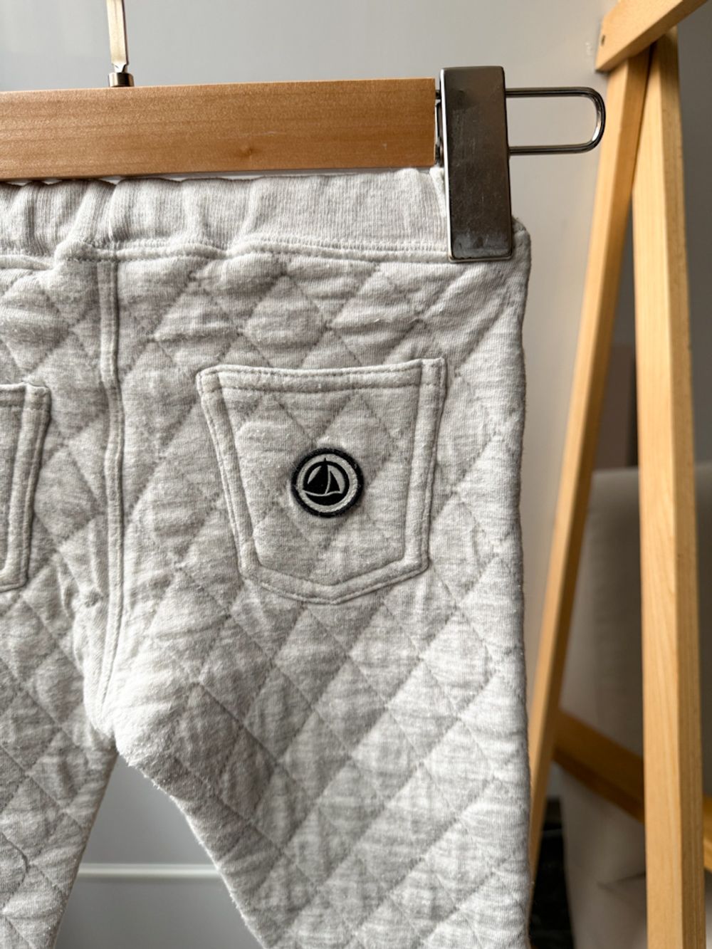 Хлопковые утепленные брюки Petit Bateau, 86