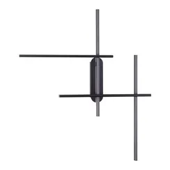 3890/36WLP L-VISION ODL20 311 черный/металл Настенный светильник LED 3000/3800/4800K (перекл. ч/з тумблер) 33W 220V RUDY