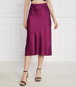 сатиновая юбка Patrizia Pepe - фиолетовый(8G0183 A644)