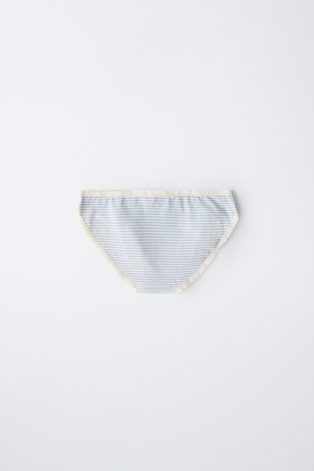 ZARA НАБОР ИЗ ШЕСТИ ТРУСОВ С ЦВЕТОЧНЫМ ПРИНТОМ, РАЗНОЦВЕТНЫЙ