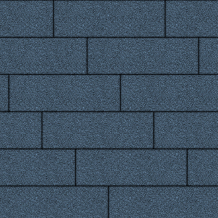 Тротуарная плитка ПРЯМОУГОЛЬНИК 750х250 мм - Гранит Синий