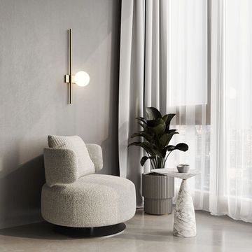 503052 / настенный светильник / латунь