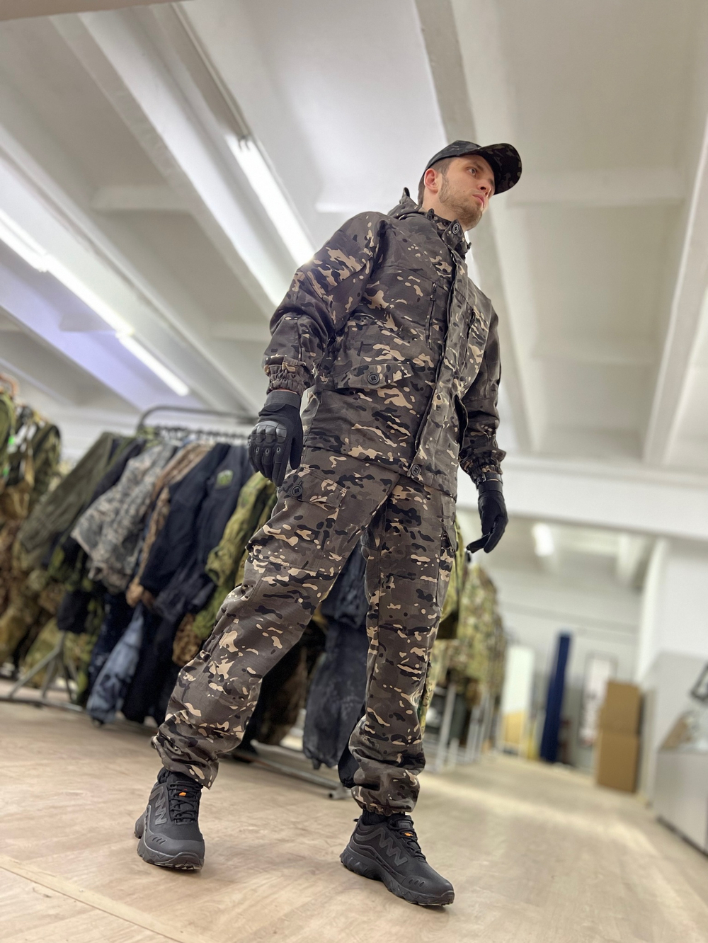 Костюм горка 6 лайт / весна лето / серый мультикам