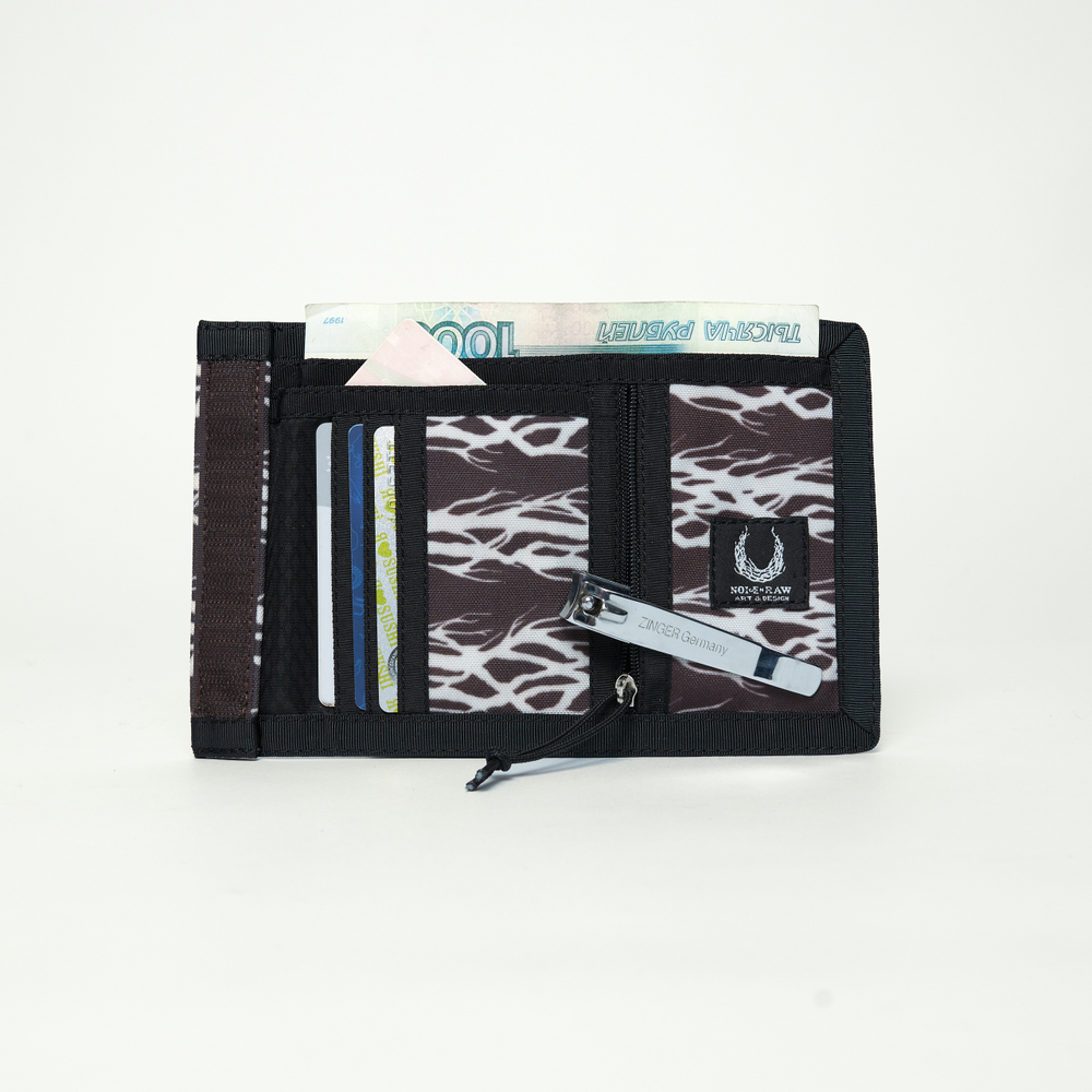 Кошелек Wallet GO x Noise'n'raw черный/белый