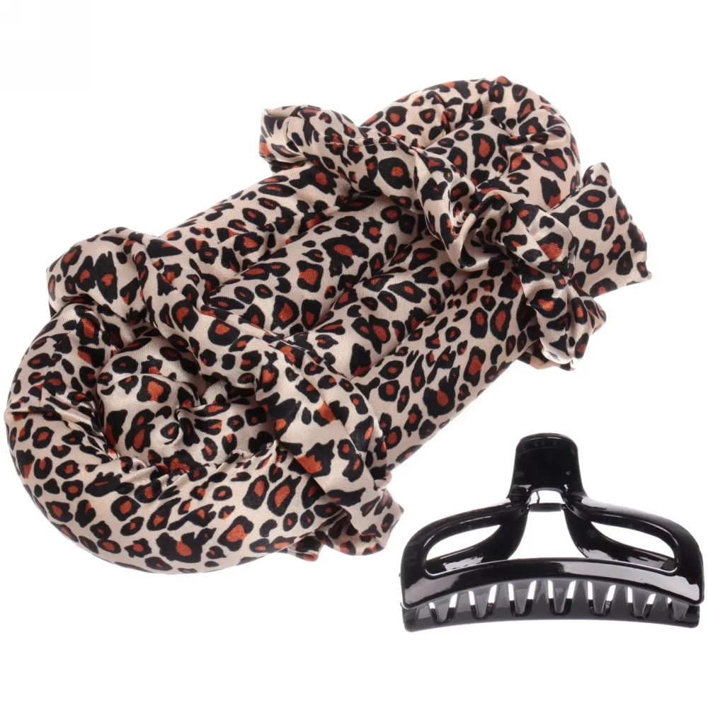 Бигуди для волос «Curling- Роскошный леопард», 22*8*5см