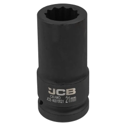 Головка ударная глубокая 3/4'', 21мм (12гр.) JCB JCB-46810021