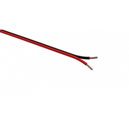 Акустический кабель ЭРА 2х0,25 мм2 красно-черный 100 м