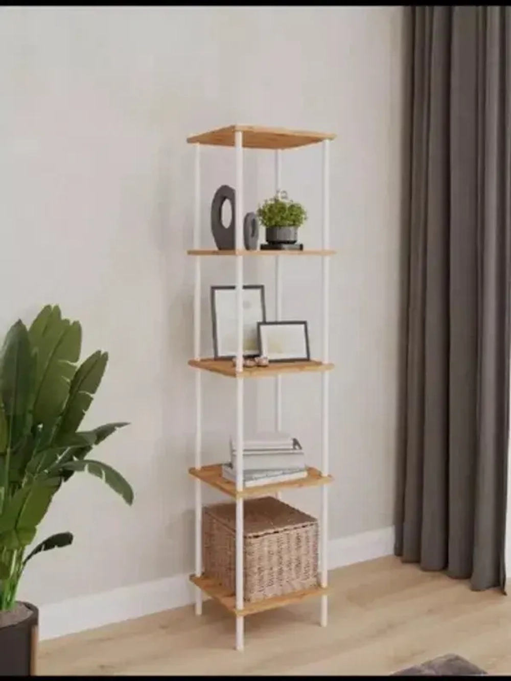 Система стеллажей открытого хранения «НеШкаф - 15», цвет белый, 169*37.5*36.5см