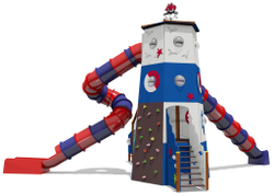 Игровой комплекс Маяк 07114.21 для детей 6-12 лет для уличной площадки