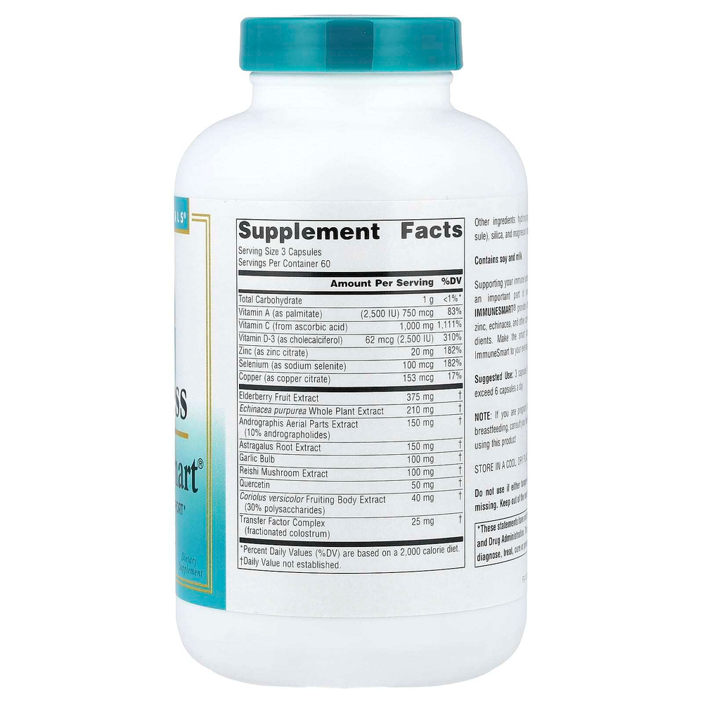 Source Naturals, Wellness, ImmuneSmart®, 180 капсул
