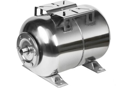 Гидроаккумулятор UNIPUMP 100л, (гор.), нерж. сталь, мембрана epdm 54872