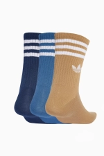 Носки adidas 3-Stripes Crew 3 Pairs - многоцветный