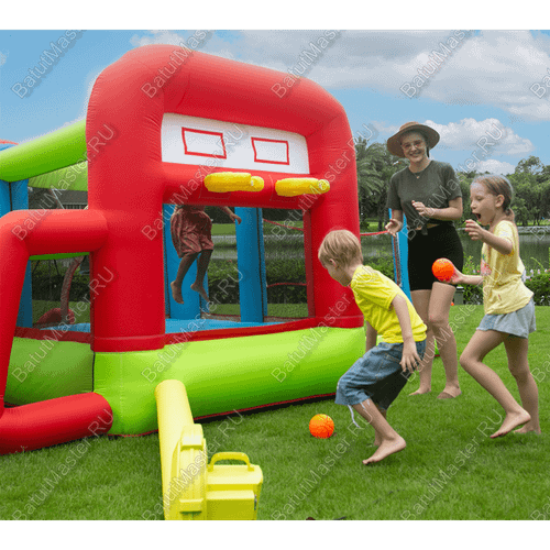 Домашний батут "Активный ребенок" 4,6*2,9*2,1 м