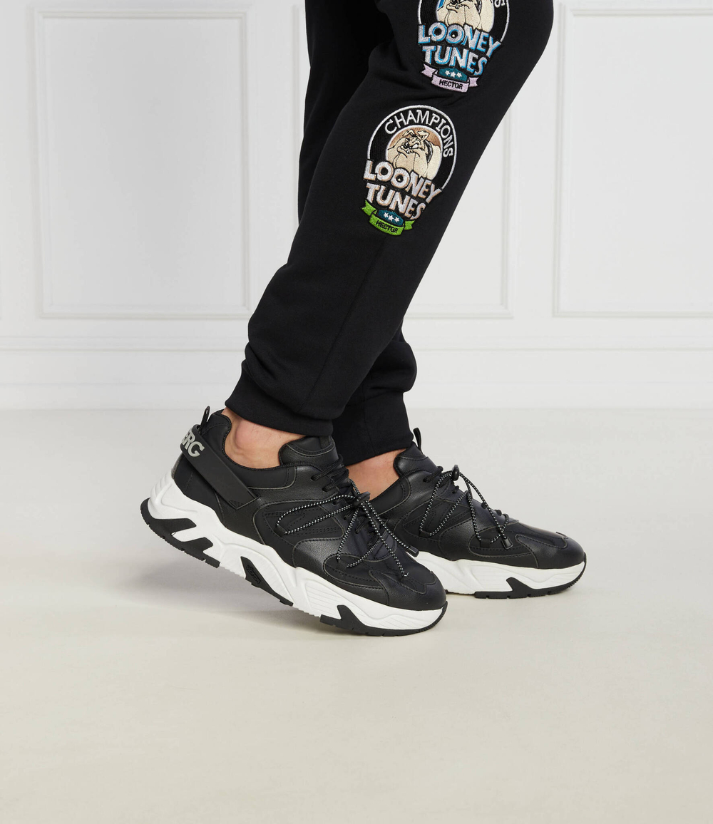 Кожаные кроссовки Iceberg - черный(IU165201)