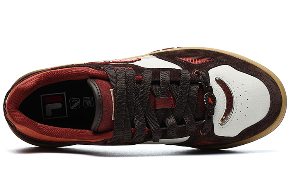 FILA FUSION Teratach Skate Shoes "Red White Black"