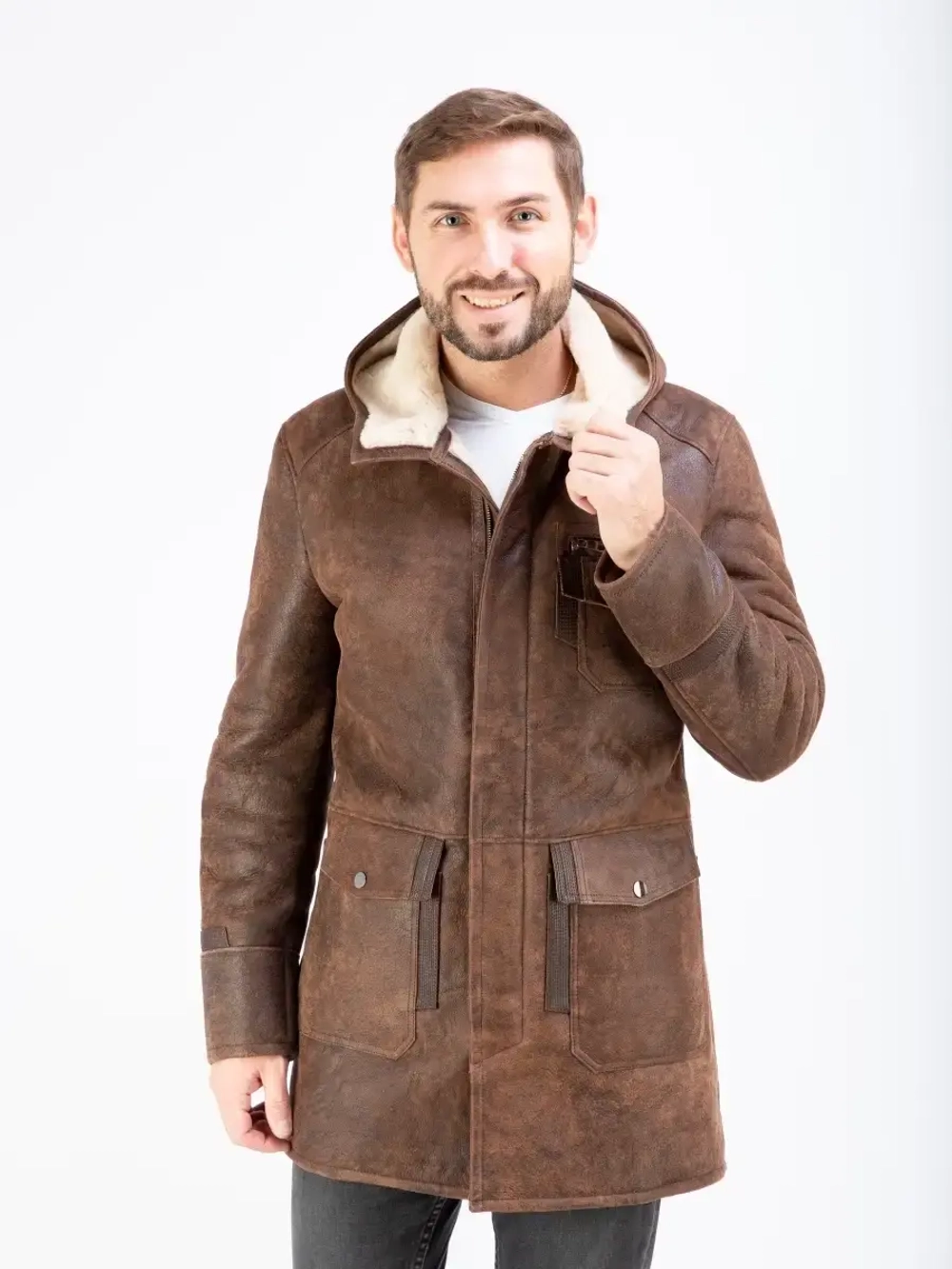 Дубленка мужская натуральная Турция