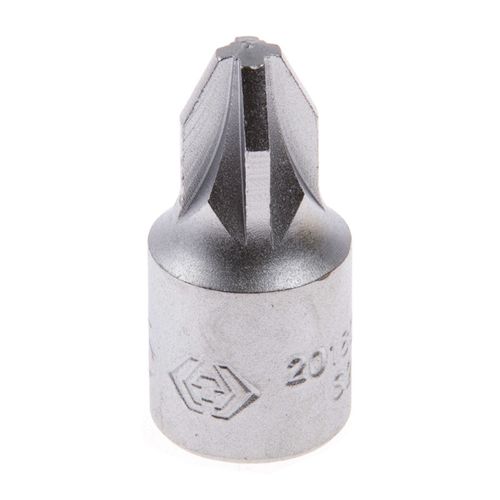 KING TONY (201803X) Насадка (бита) торцевая 1/4", L = 25 мм, Pozidriv, PZ3