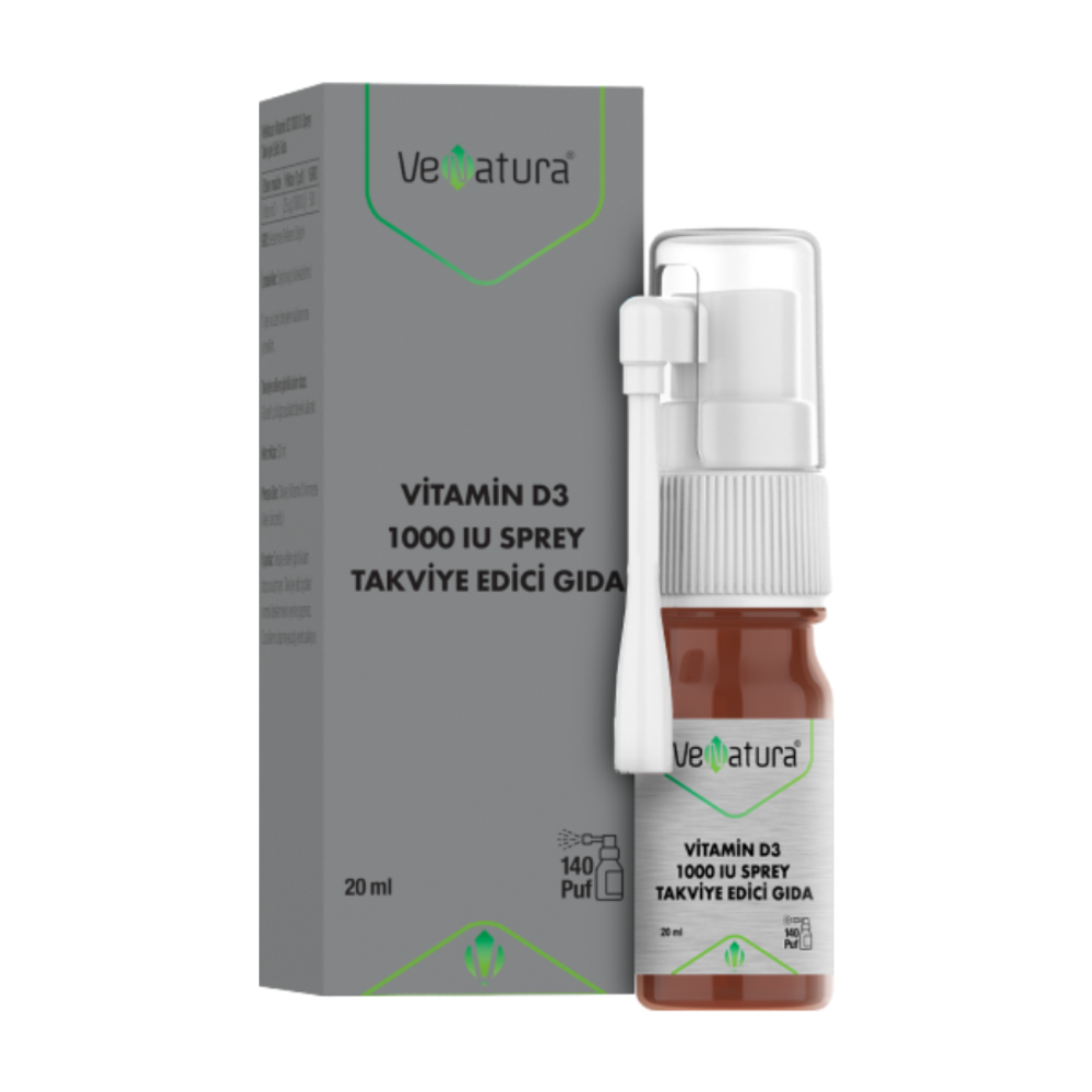 Витамин Д3 1000 МЕ спрей 140пшиков (VeNatura)