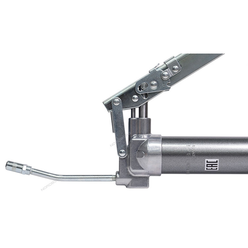 NORDBERG PRO (NO2403) Шприц 2-х плунжерный для густой смазки, с переключением плунжеров, 400мл