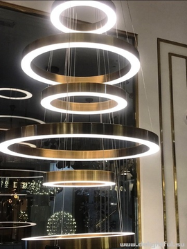 Light Ring Lamp  by  HENGE style  ( 50 CM )