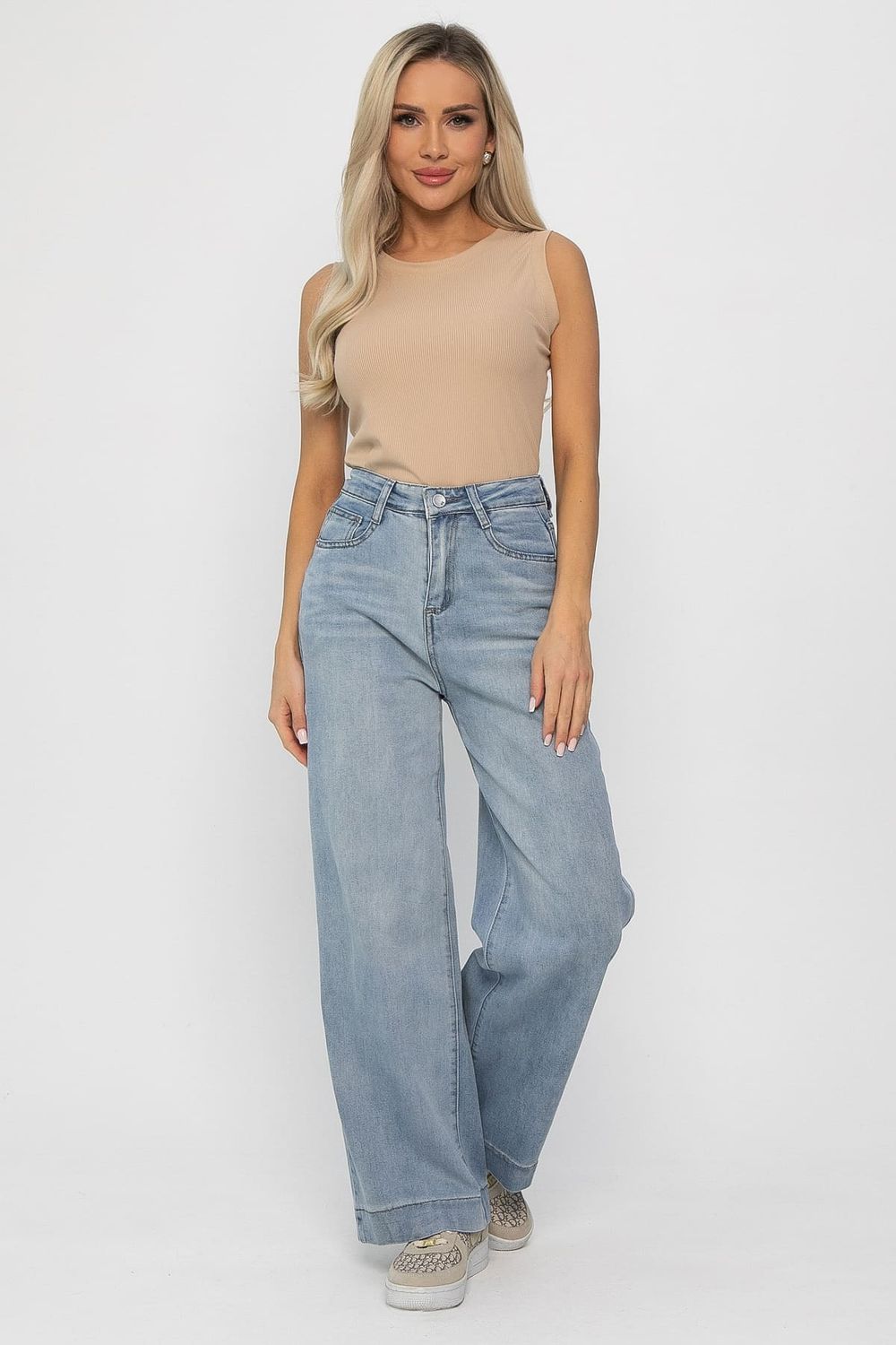 Джинсы Фаби (серо-голубые) Б13767-4М LT Collection