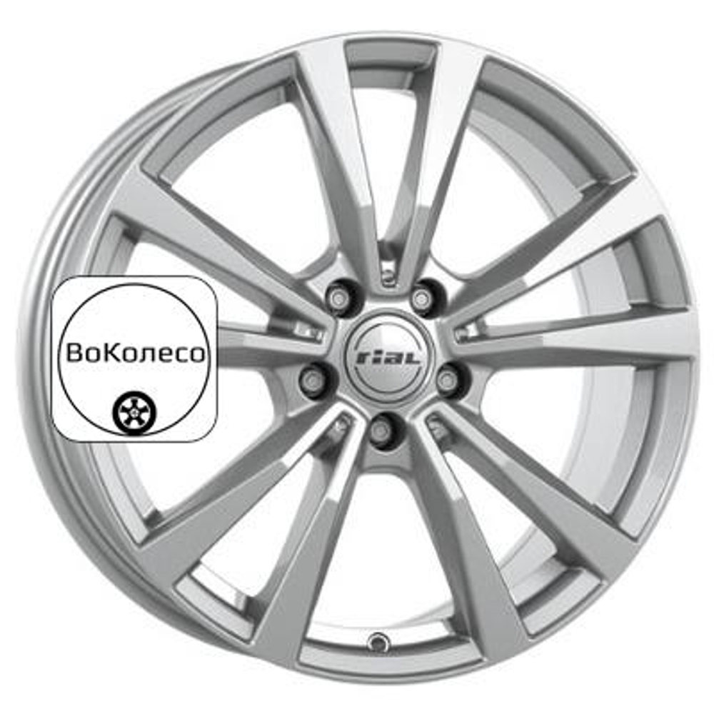 9x20/5x112 ET48 D66,5 M12X Polar Silver Rial