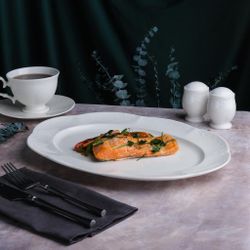 Блюдо овальное 36*27 см h2,8 см Aristocrat Noble [1]