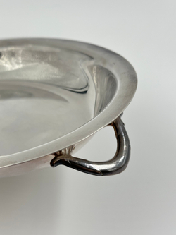 Блюдо посеребренное