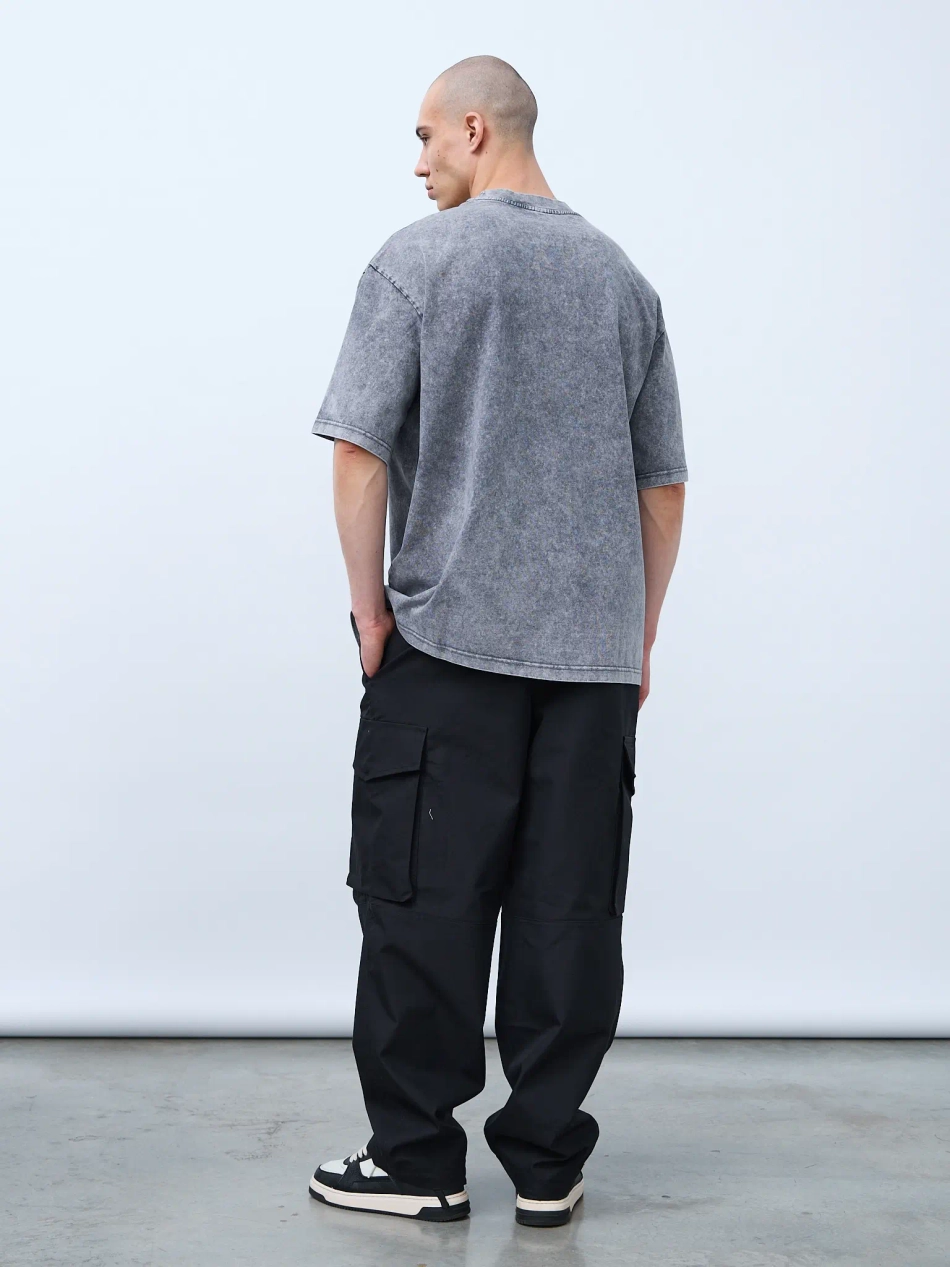 Футболка (серый) Garment dyed 230 г