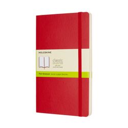 Блокнот Moleskine Classic Soft Large красный (QP618F2)