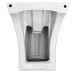 Биде напольное Azario FRETTA SQUARE Размер 525х340х400 мм., белый