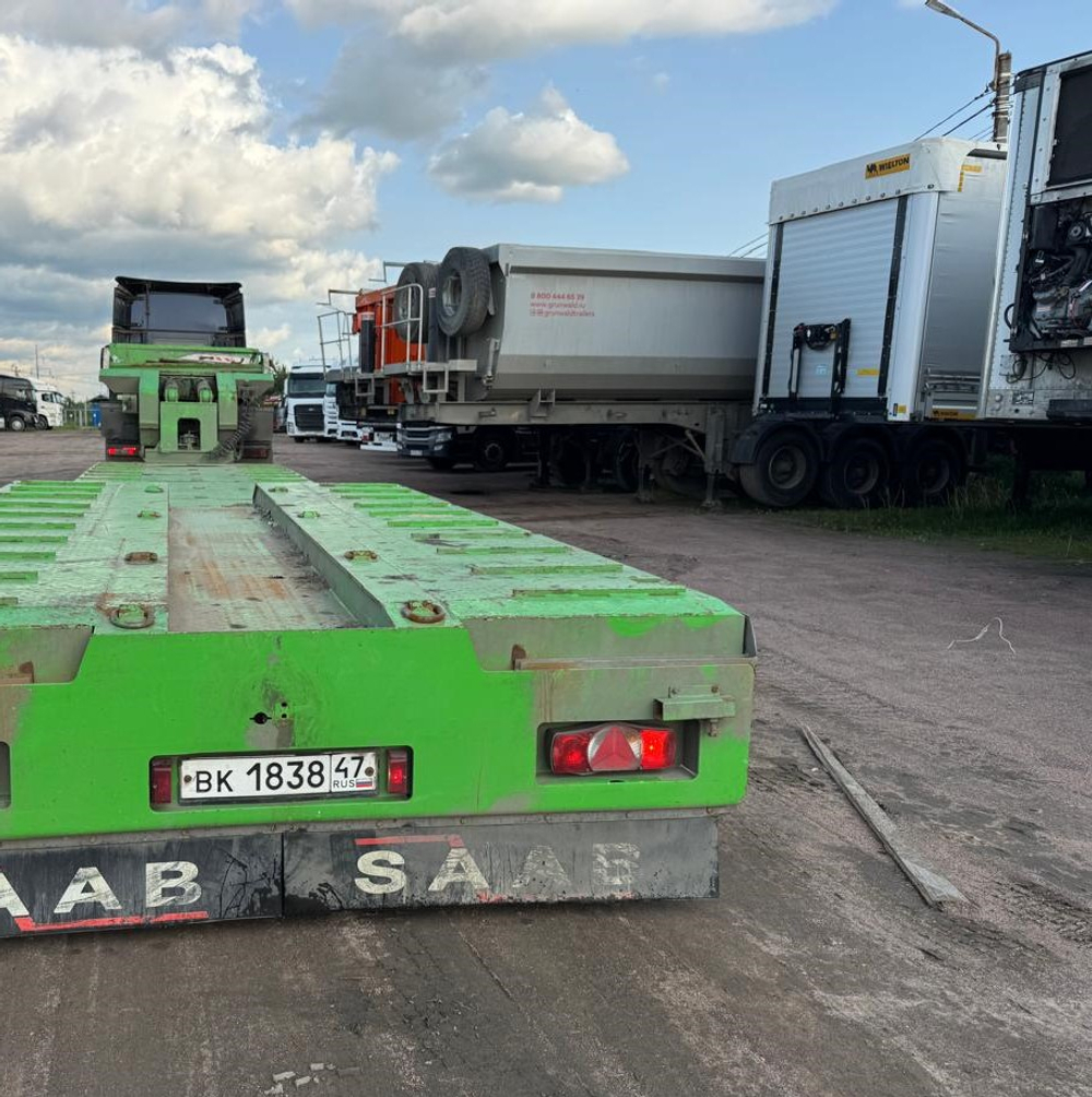 ПКФ СААБ 9893* Полуприцеп тяжеловоз 3 оси 9893-0000040-05 (Раздвижной)