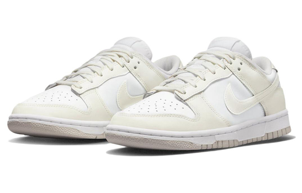 Кроссовки Nike Dunk Low White Sail (Женская размерная сетка)