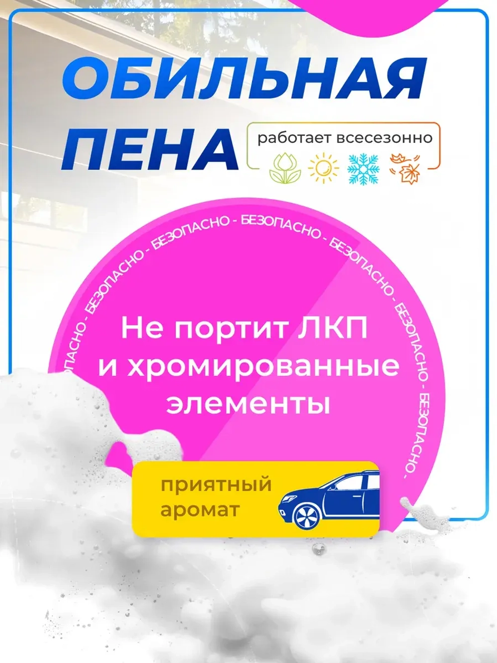 Автошампунь для бесконтактной мойки 20 литров