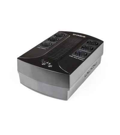 Источник бесперебойного питания IRBIS UPS Personal plus  600VA/360W, Line-Interactive, AVR, 6xSchuko outlets(3 Surge & 3 batt.), 2 USB charger, 2 year warranty