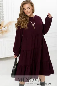 Платье 2326-бордо Minova