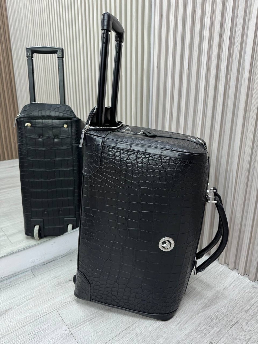 Дорожная сумка Stefano Ricci из кожи крокодила