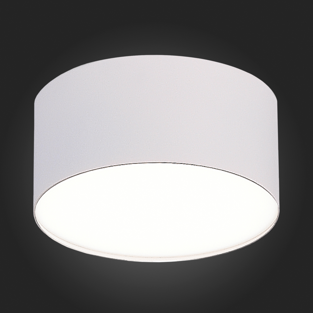 ST606.542.12 Светильник потолочный Белый LED 1*12W 4000K 1 080Lm Ra&gt;90 120° IP20 D120xH55 185-265V Накладные светильники