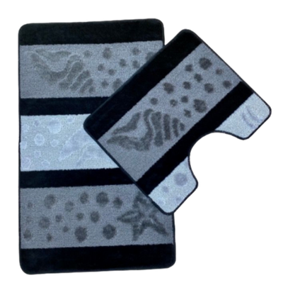 Коврик Zalel для в/к 60*100 (2 пр) "HURREM" Black