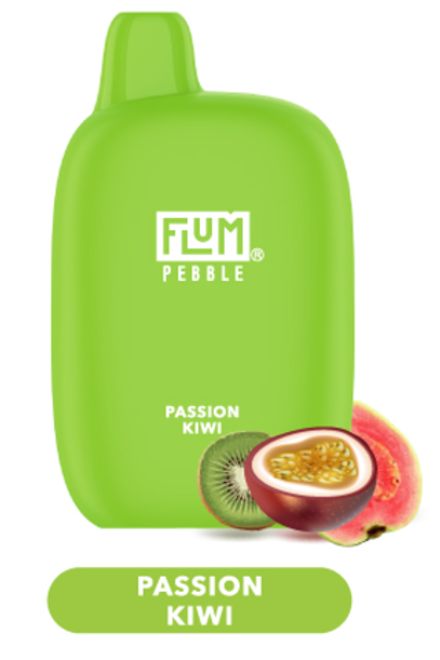 FLUM Pebble Passion kiwi (Маракуйя-киви) 6000 затяжек 20мг (2%)