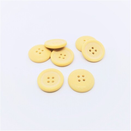 Пуговицы №658, 4пр, 22мм, цв.бежевый (CN 2583)