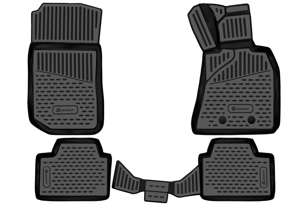 Коврики 3D в салон для BMW Series 3, 2018-н.в., правый руль хетчбек, Австралия, 4шт. (полиуретан)  AFM3D02089210K