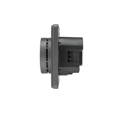 Терморегулятор ROUND Wi-Fi с/у титан KRANZ