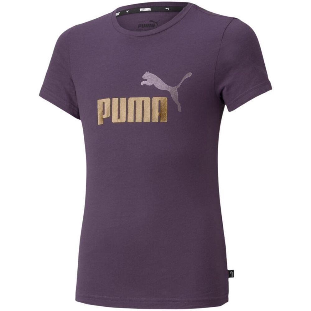 Детская тренировочная футболка Puma ESS+ Logo Tee