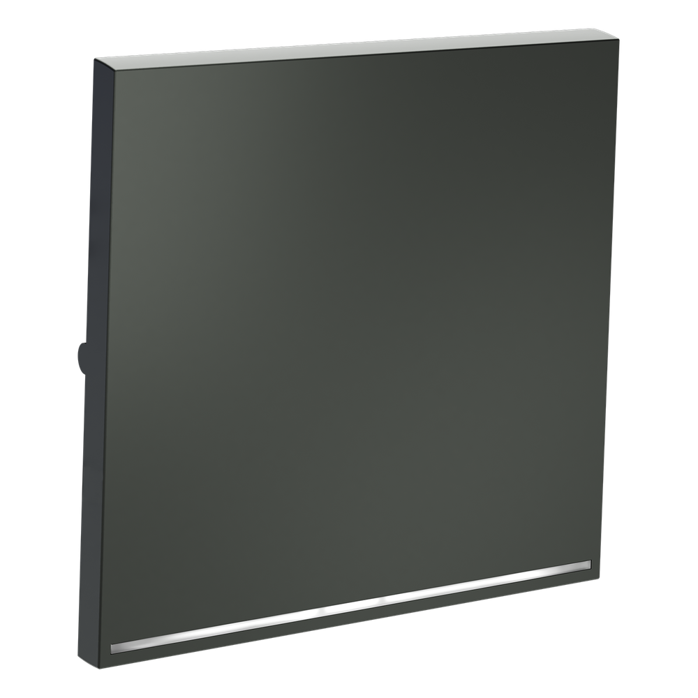 Клавиша для выключателя/переключателя одноклавишного с подсветкой, S70 (титан)