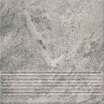 Ceramika Paradyz - Mattone Pietra Grafit - Ступень с насечками рядовая 300x300