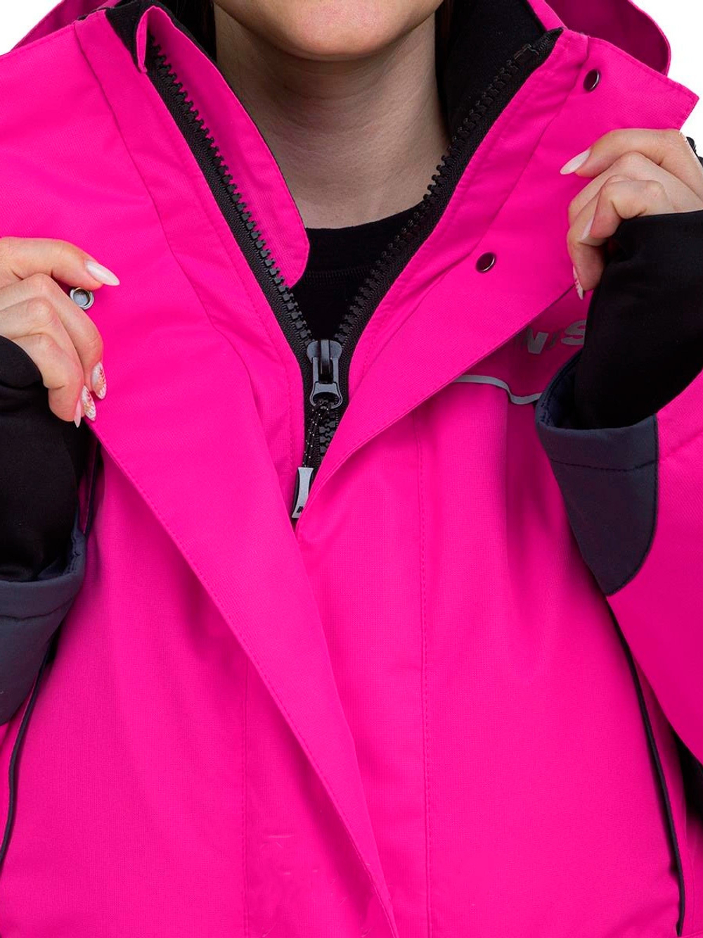 Костюм зимний Nisus MIRA 15/15 К, фуксия/серый, Шелтер до -40С, размер XL (T-M-XL-50-170-F)