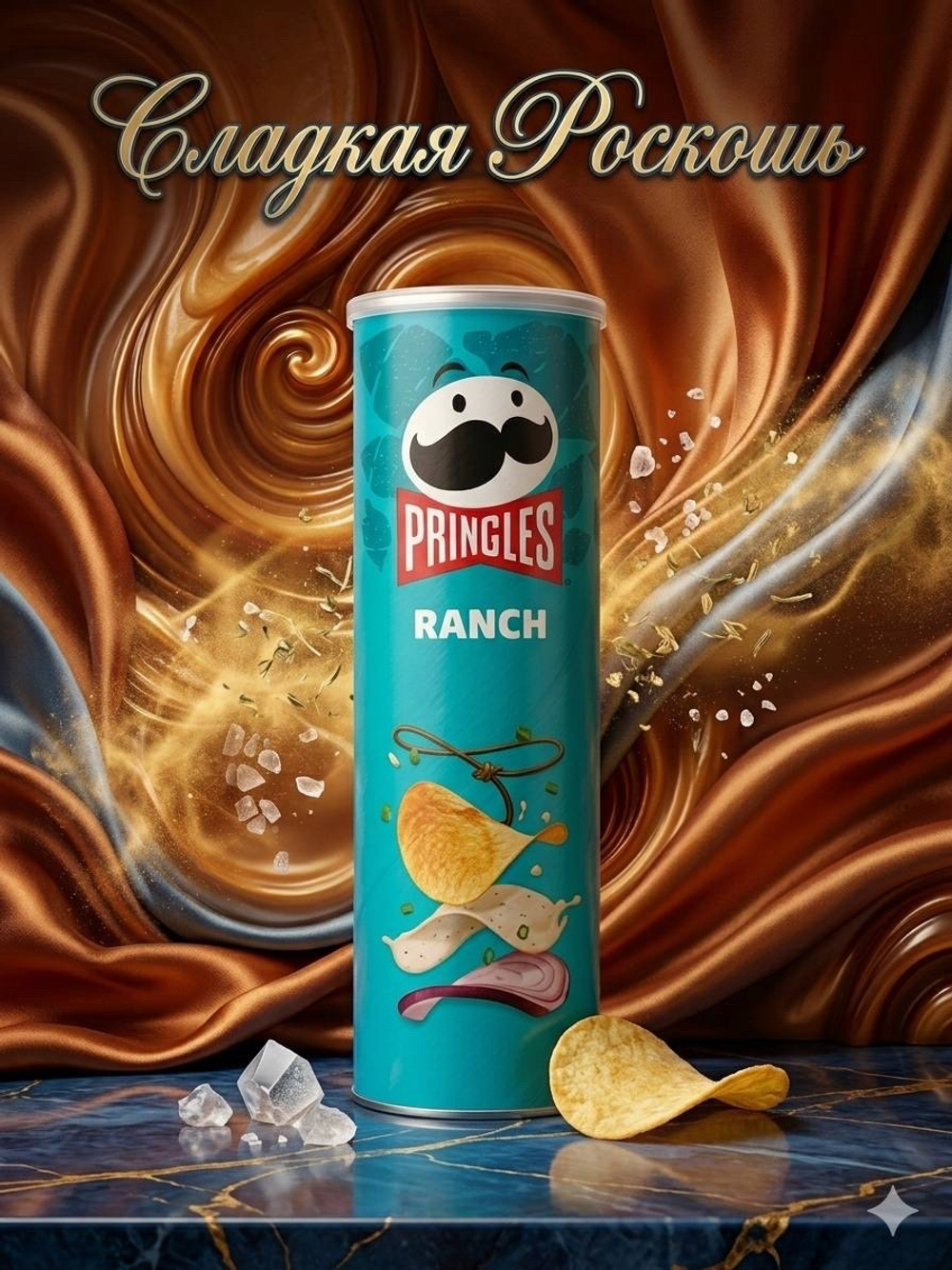 Чипс Pringles сметану лук США