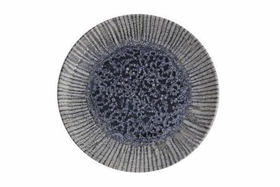 Тарелка мелкая 25 см, без борта IRIS BLUE Porland