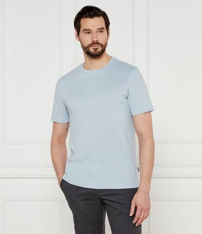 Футболка Tiburt 240 BOSS BLACK - голубой(50452680)